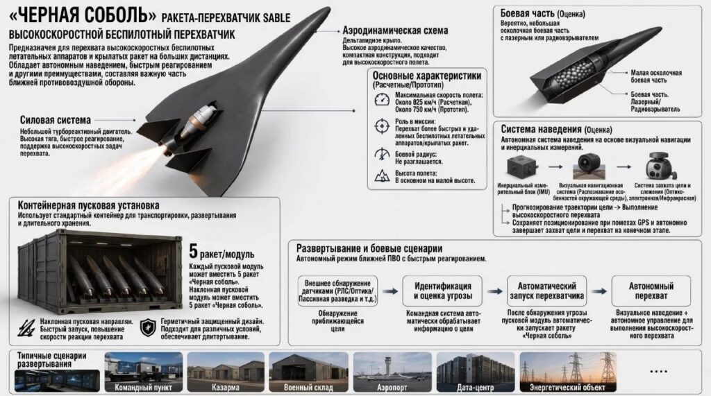 Новый реактивный «охотник» на дроны - Sable от Impact Drones Новый реактивный «охотник» на дроны - Sable от Impact Drones